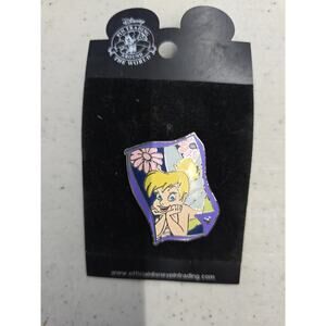 Disney Pin 51417 WDW Hidden Mickey Tinker Bell Purple Frame Peter Pan fairy